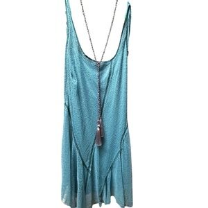 Urban Outfitters UO Tara sheer mini dress